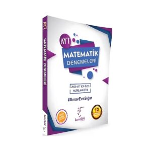 12 آزمون ریاضی AYT کاراکوک با پاسخنامه تشریحی - Karekök AYT Matematik Denemeleri 12 Çözümlü Deneme