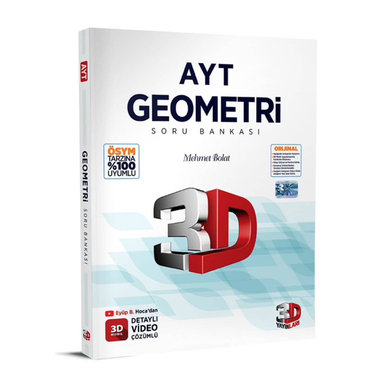 کتاب AYT 3D Geometri Soru Bankası
